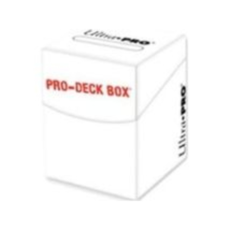 Ultra Pro - 100 Deck Box - White