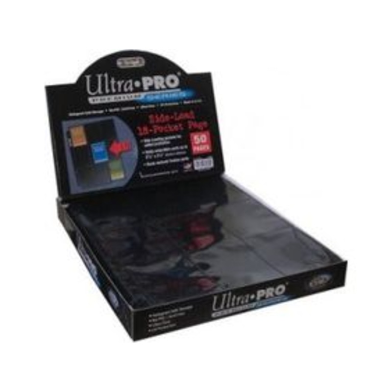 Ultra Pro - 18-Pocket Side-Loading Binder Pages Box