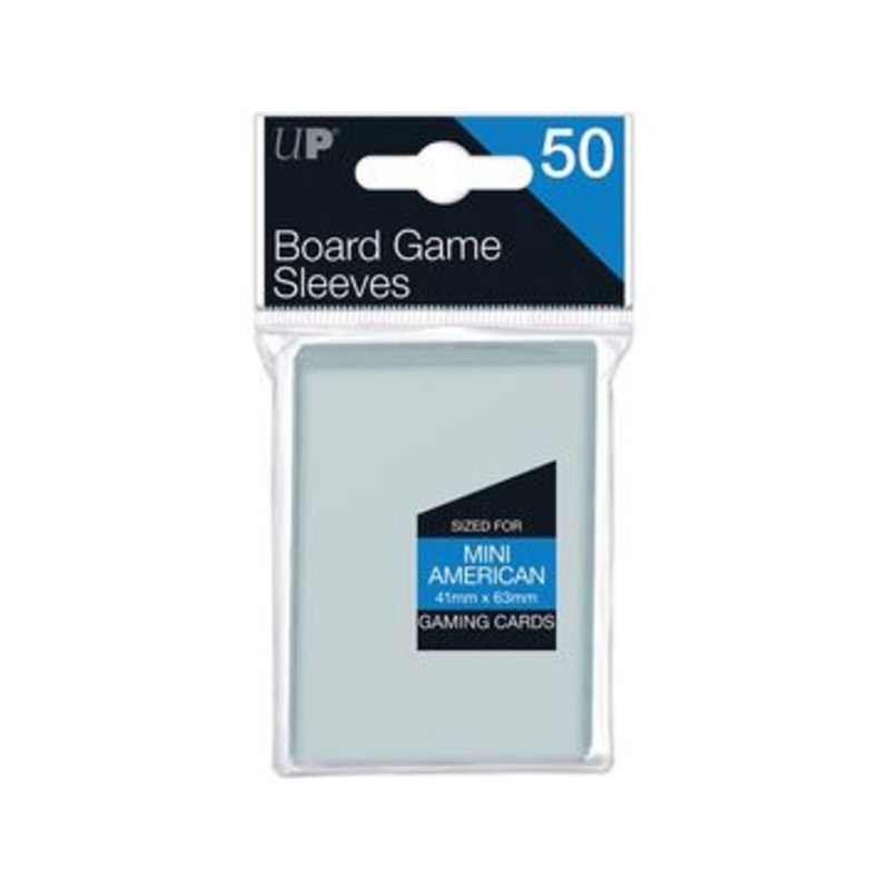 Ultra Pro - Board Game Card Sleeves - Mini American - 41mm x 63mm