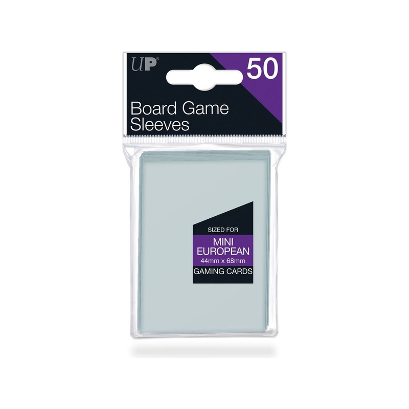 Ultra Pro - Board Game Card Sleeves - Mini European - 44mm x 68mm