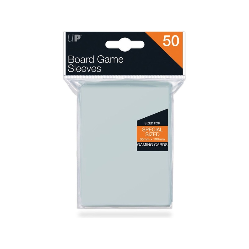 Ultra Pro - Board Game Card Sleeves - Special Sized - 65mm x 100mm