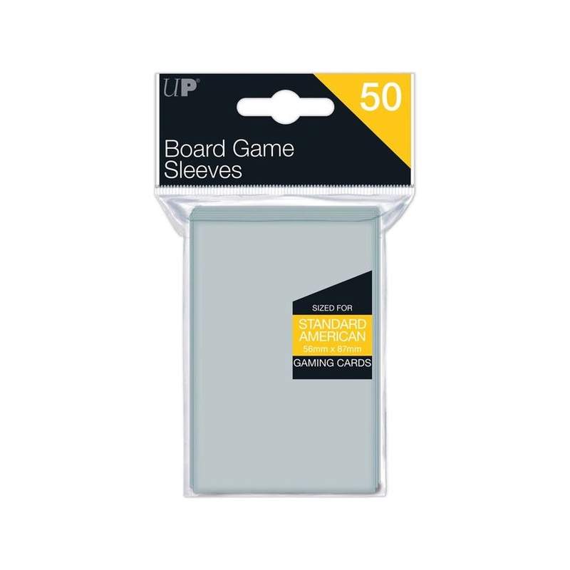 Ultra Pro - Board Game Card Sleeves - Standard American Sized - 56mm x 87mm