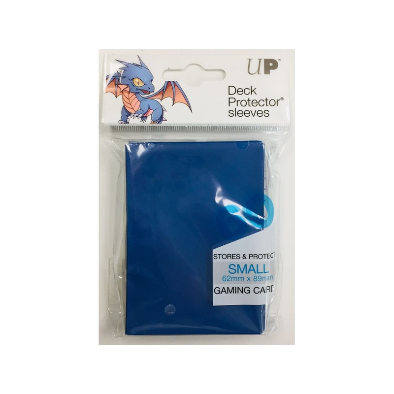 Ultra Pro - Deck Protectors - Small Yu-Gi-Oh! Size - 60 Count - Blue