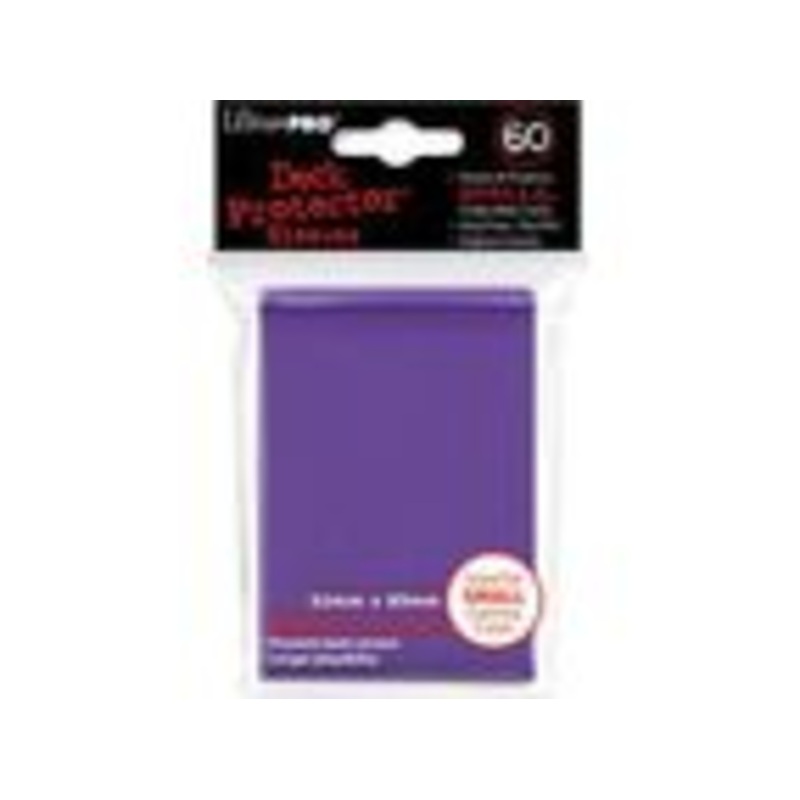 Ultra Pro - Deck Protectors - Small Yu-Gi-Oh! Size - 60 Count Purple