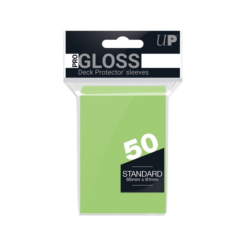 Ultra Pro - Deck Protectors - Standard Size - 50 Count Lime Green