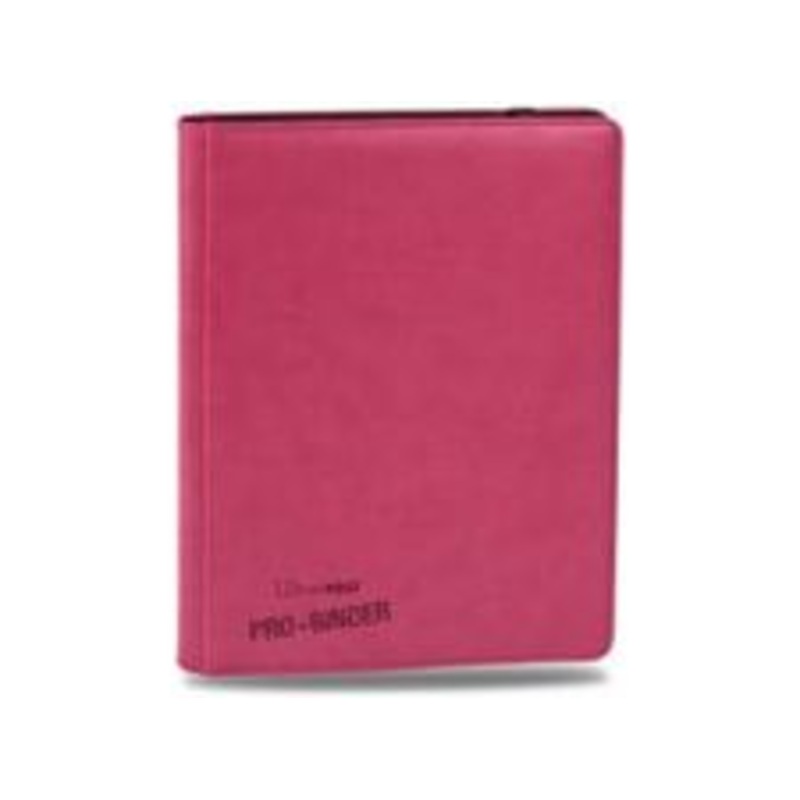 Ultra Pro - Leatherette Side-loading Premium Binder - Pink