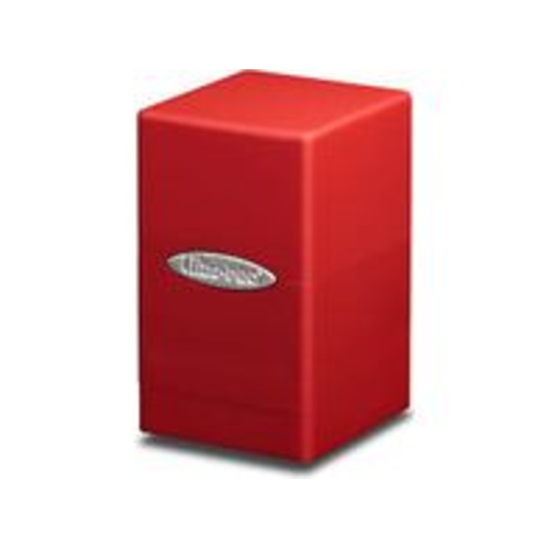 Ultra Pro - Satin Tower Deck Box - Red