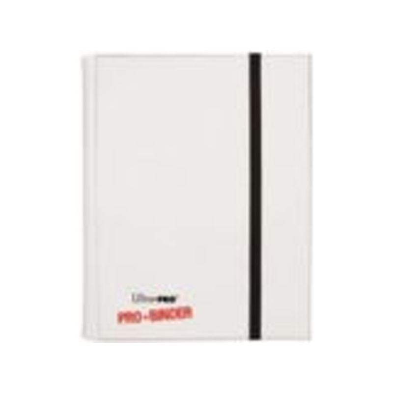 Ultra Pro - Side Loading Binder - White with White Webbing