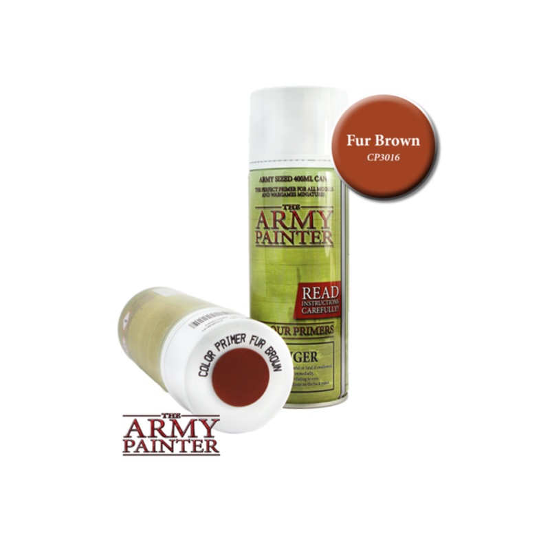 Army Painter - Colour Primer - Fur Brown - Paint Spray