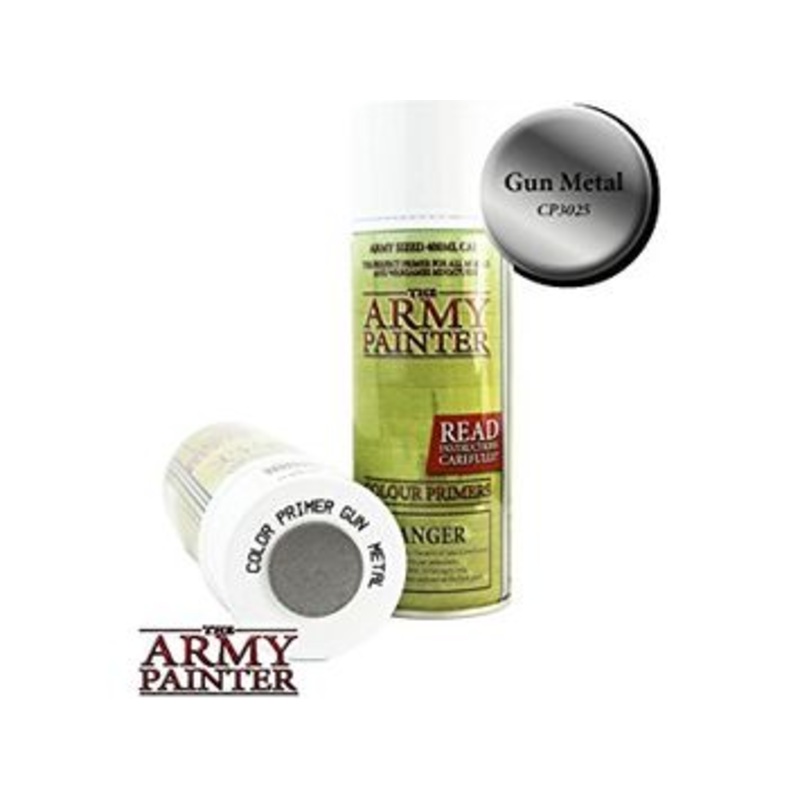Army Painter - Colour Primer - Gun Metal - Paint Spray