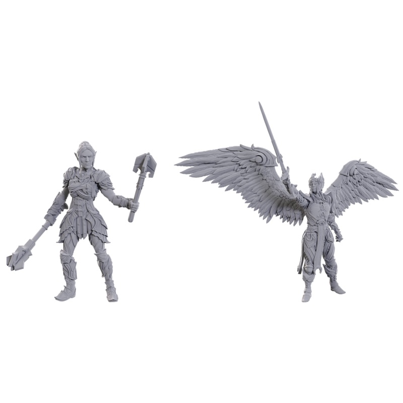 Wizkids - Dungeons and Dragons - Unpainted Miniature - Baldurs Gate 3 Special Edition - Dame Aylin and Minthara - 96369 - Pre-Order May 15th 2025