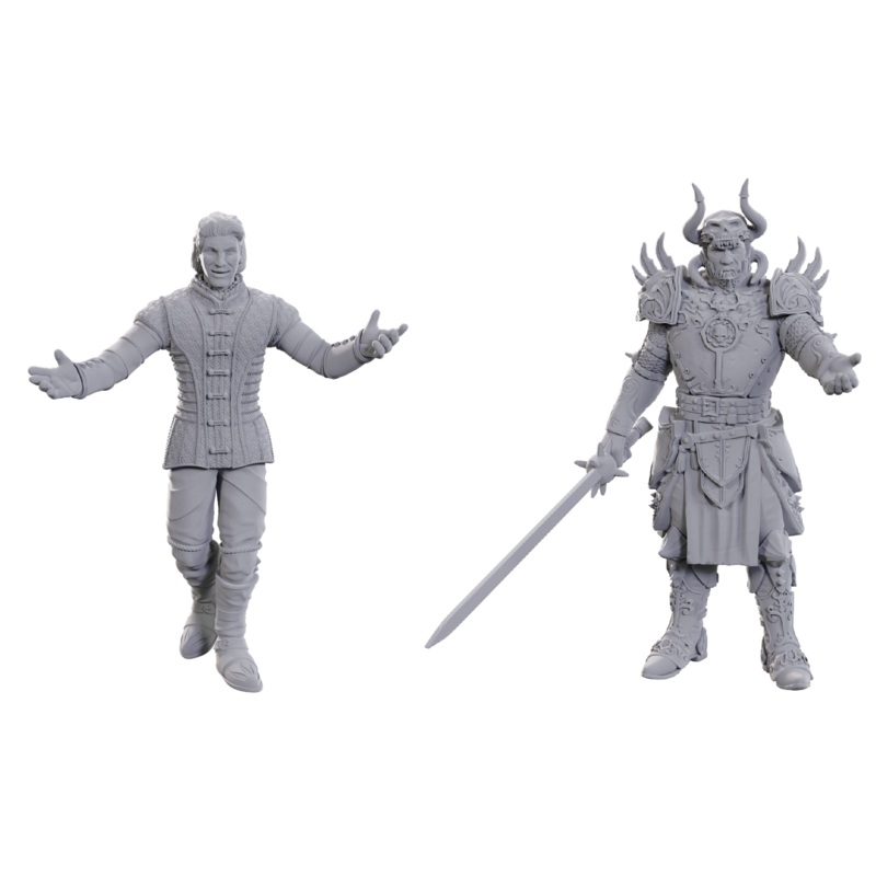 Wizkids - Dungeons and Dragons - Unpainted Miniature - Baldurs Gate 3 Special Edition - Sarevok Anchev and Raphael - 96371 - Pre-Order May 15th 2025