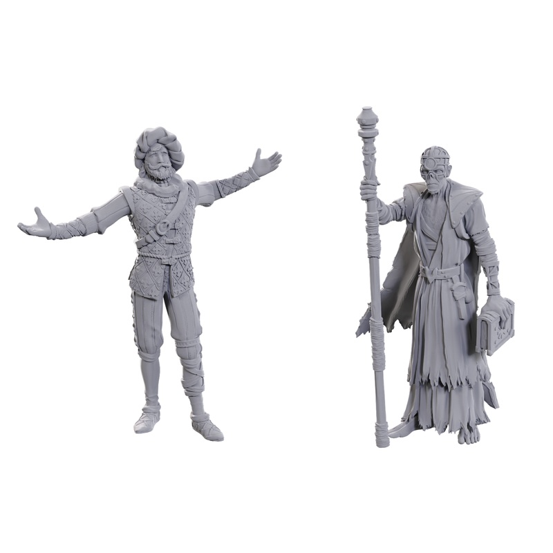 Wizkids - Dungeons and Dragons - Unpainted Miniature - Baldurs Gate 3 Special Edition - Volo and Withers - 96372 - Pre-Order May 15th 2025