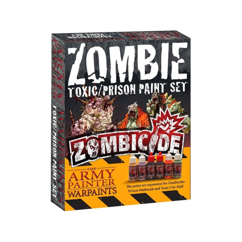 Army Painter - Warpaints Zombicide - Zombie Toxic Prison - Paint Set