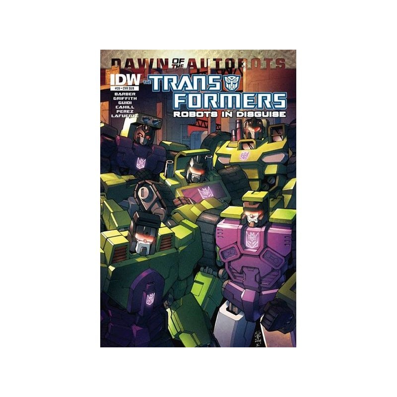 IDW - Transformers 029 Robots In Disguise Subscription Variant (Cond. VF-) 17840