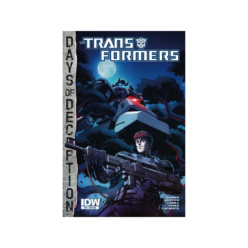 IDW - Transformers 036 Days Of Deception Subscription Variant (Cond. VF-) 17837