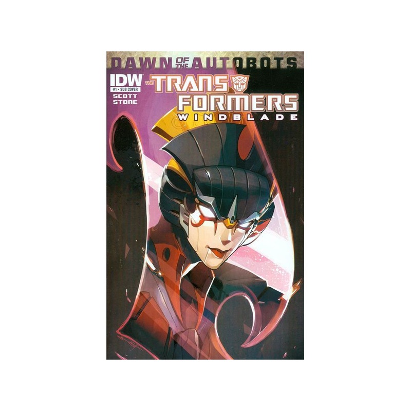 IDW - Transformers Windblade 001 Subscription Variant (Cond. VF-) 17843