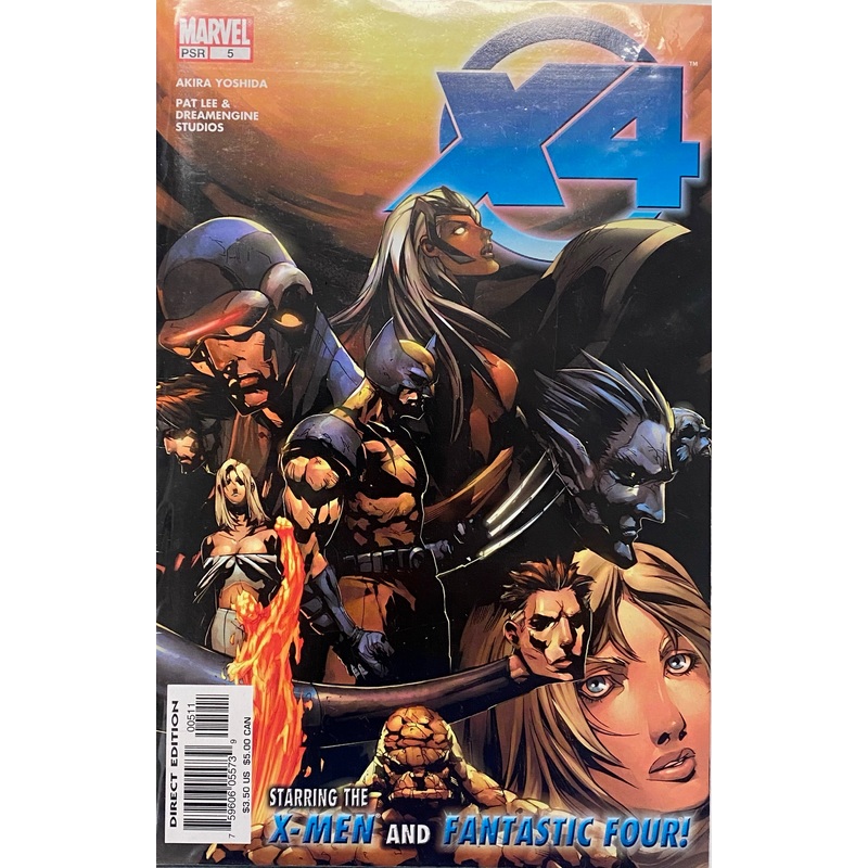 Marvel Comics - X-Men Fantastic Four (2005) 005 (Cond. FN-) - 1245