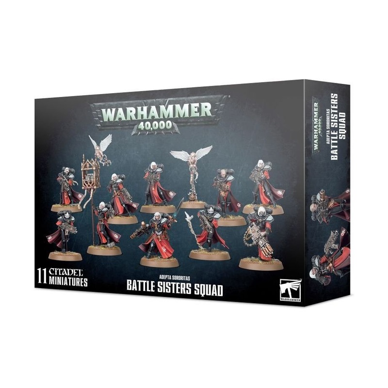 Games Workshop - Warhammer 40K - Adepta Sororitas - Battle Sisters Squad - 52-20