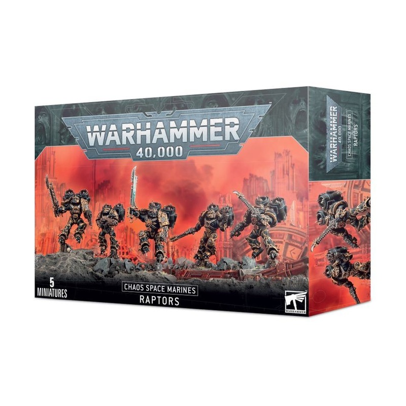Games Workshop - Warhammer 40K - Chaos Space Marines - Raptors - 10th Edition - 43-13