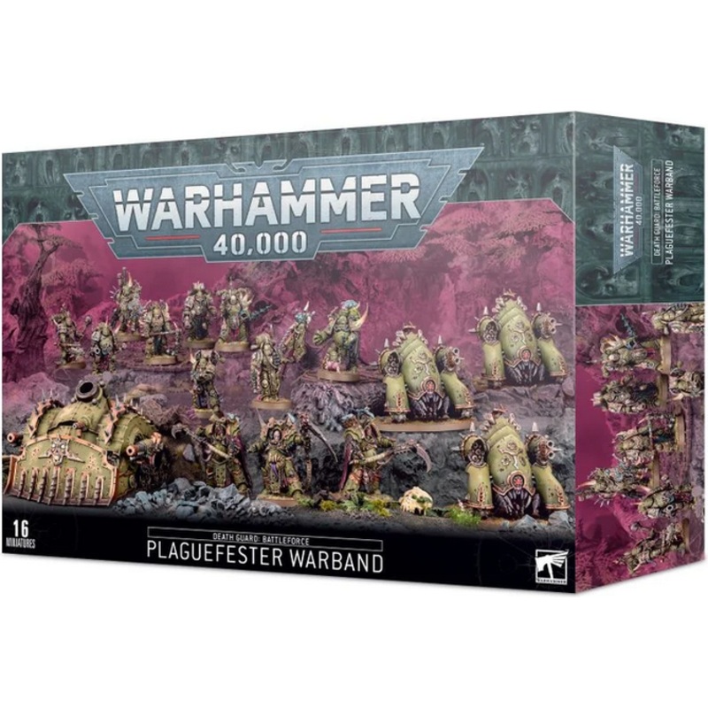 Games Workshop - Warhammer 40K - Death Guard - Battleforce - Plaguefester Waband - 43-71