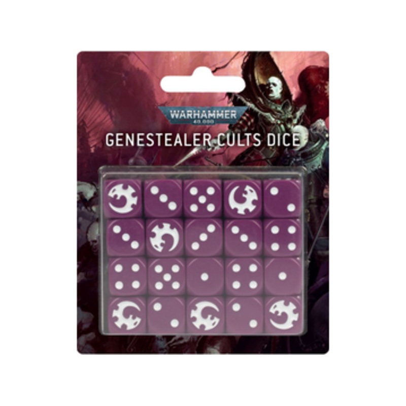 Games Workshop - Warhammer 40K - Genestealer Cults - Dice Set - 65-17