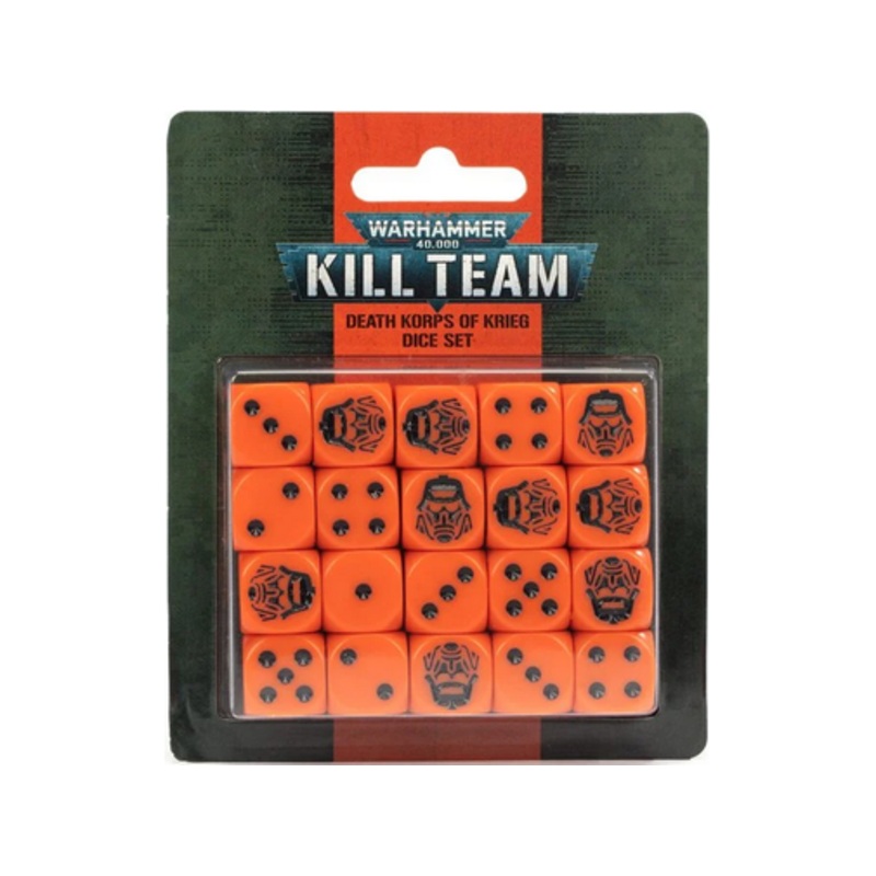 Games Workshop - Warhammer 40K - Kill Team - Death Korps of Kreig - Dice Set - 102-83