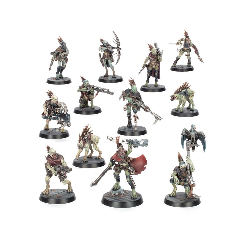 Games Workshop - Warhammer 40K - Kill Team - Farstalker Kinband - Kroot Mercenary Crew - 103-08