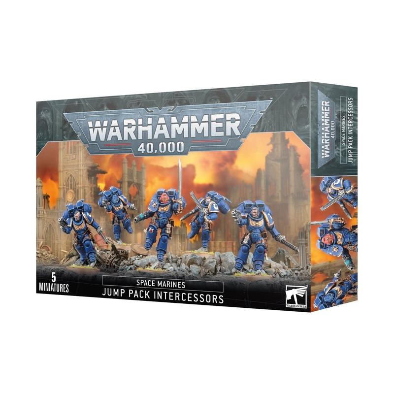Games Workshop - Warhammer 40K - Space Marines - Jump Pack Intercessors - 48-13