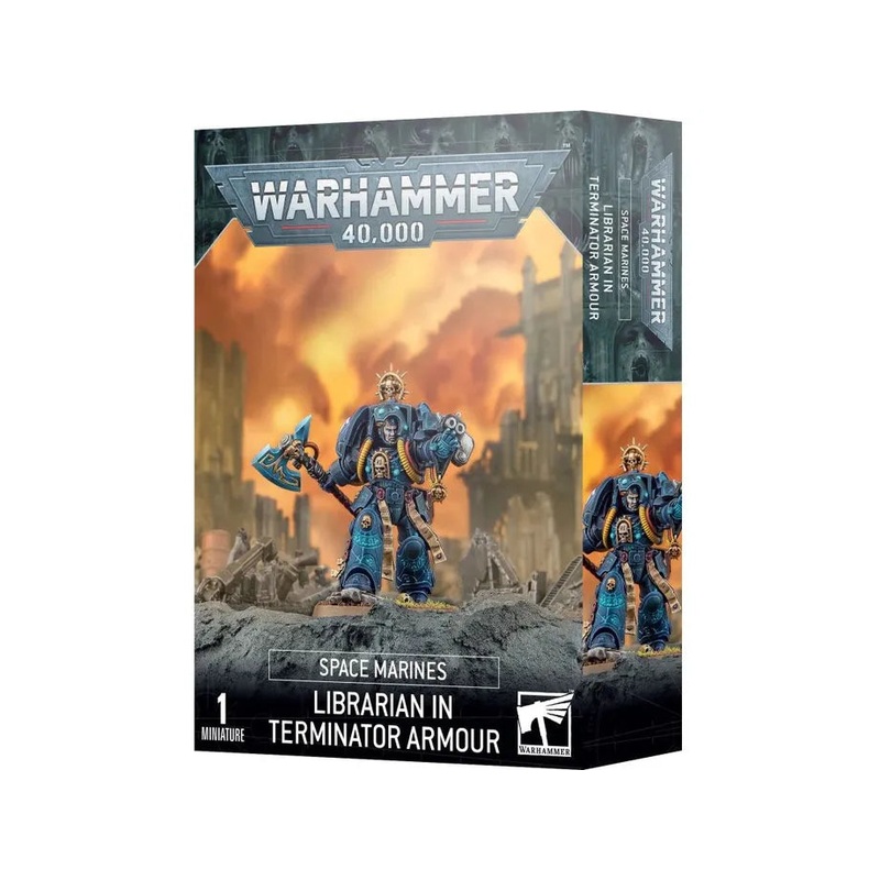 Games Workshop - Warhammer 40K - Space Marines - Librarian in Terminator Armour - 48-06
