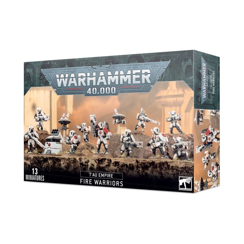 Games Workshop - Warhammer 40K - Tau Empire - Fire Warriors - 56-06