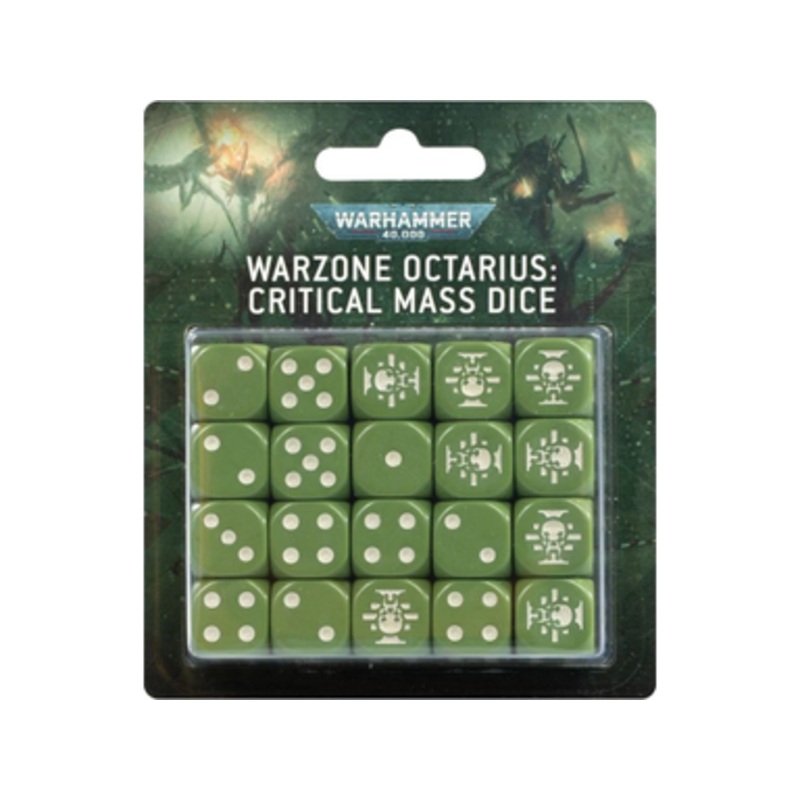 Games Workshop - Warhammer 40K - War Zone Octarius - Critical Mass - Dice Set - 40-28