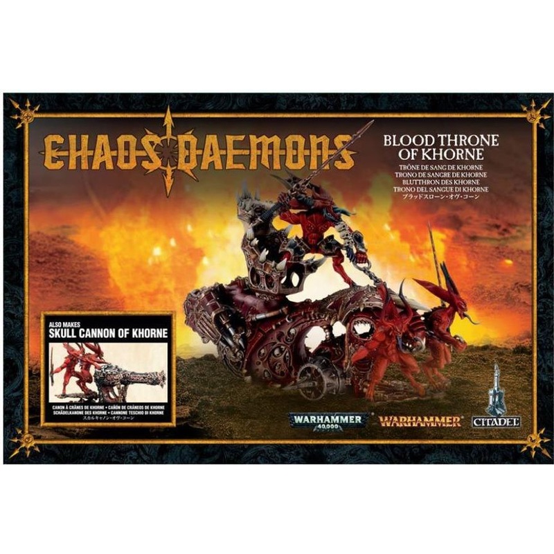 Games Workshop - Warhammer 40K - Warhammer - Citadel - Chaos Daemons - Blood Throne of Khorne - 97-22