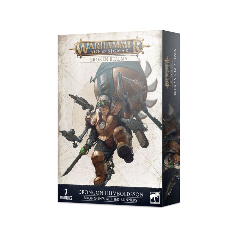 Games Workshop - Warhammer Age of Sigmar - Broken Realms - Drogons Aether-Runners - 84-45