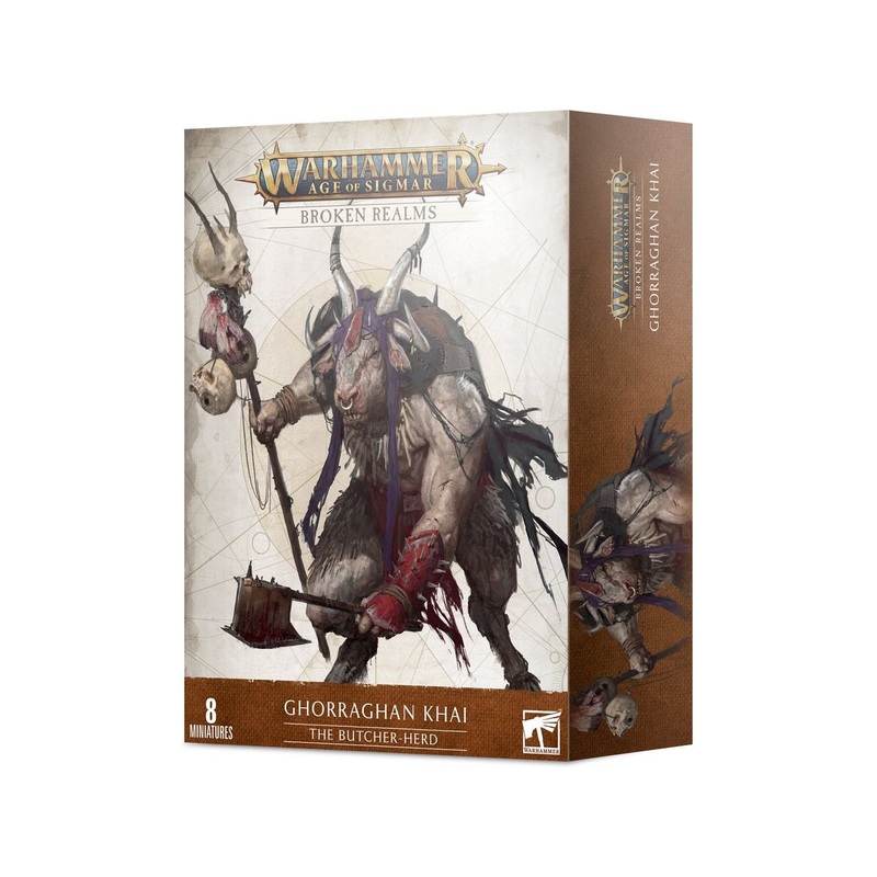 Games Workshop - Warhammer Age of Sigmar - Broken Realms - Ghorraghan Khai - the Butcher Herd - 81-06