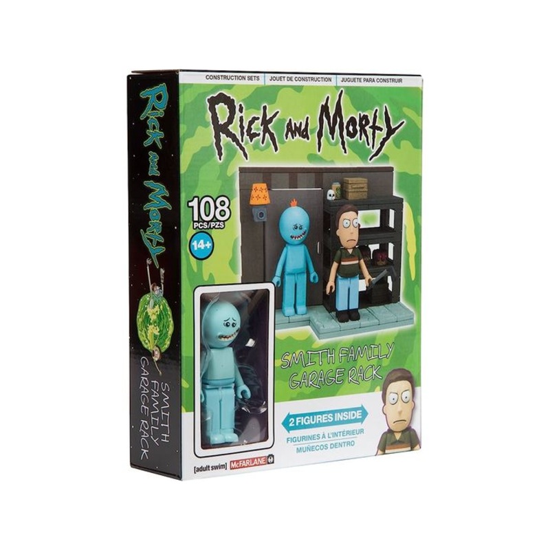 McFarlane Toys - Rick and Morty - Smith Family - Garage Rack