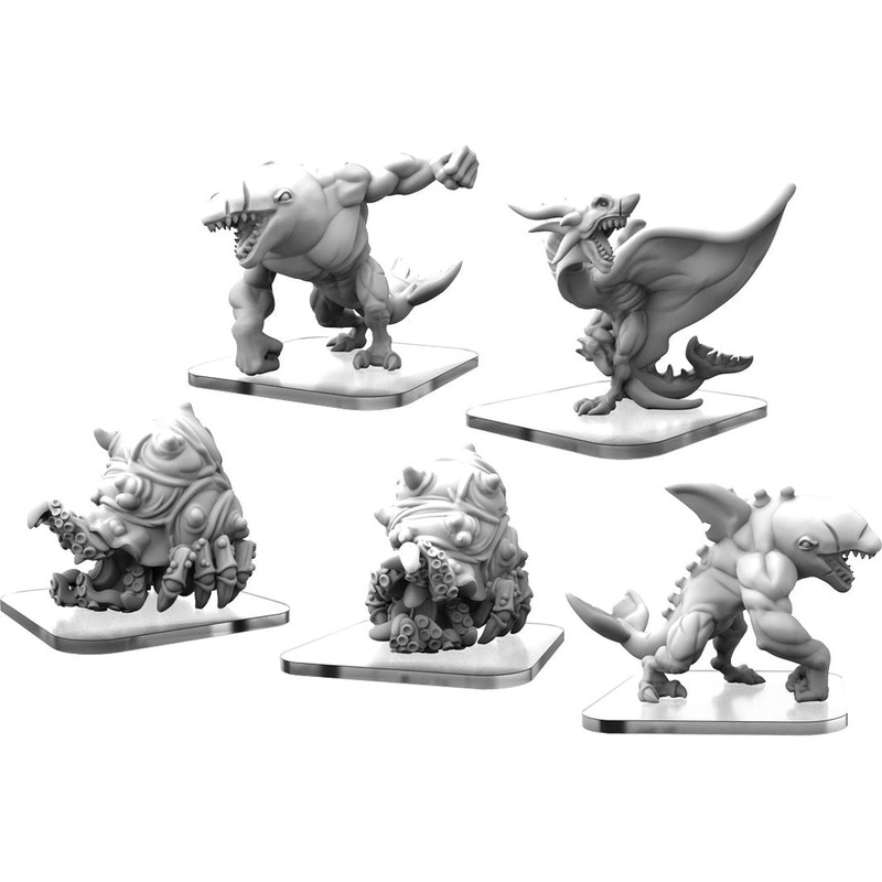 Privateer Press - Monsterpocalypse - Protectors - Kraken Hatchlings - Orca Sea Dragon- PIP 51204