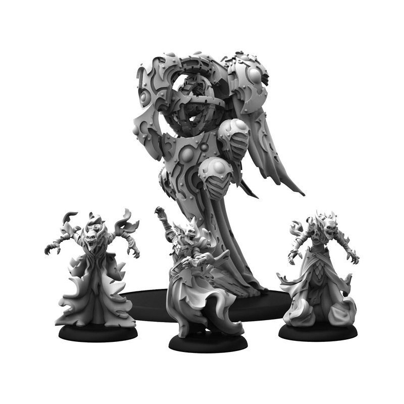 Privateer Press - Warmachine - Dusk House Kallyss - MKIV - Void Engine and Wights - PIP 27013