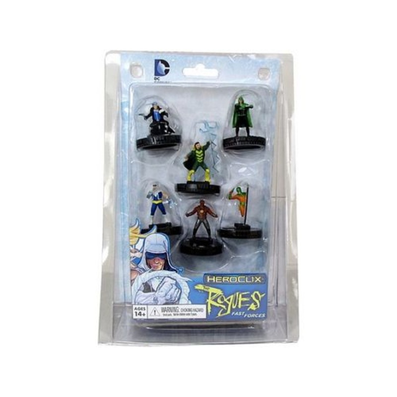 Wizkids - DC - HeroClix - The Flash - The Rogues - Fast Forces Pack