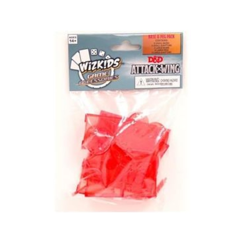 Wizkids - Dungeons and Dragons Attack Wing Game Accessories - Red