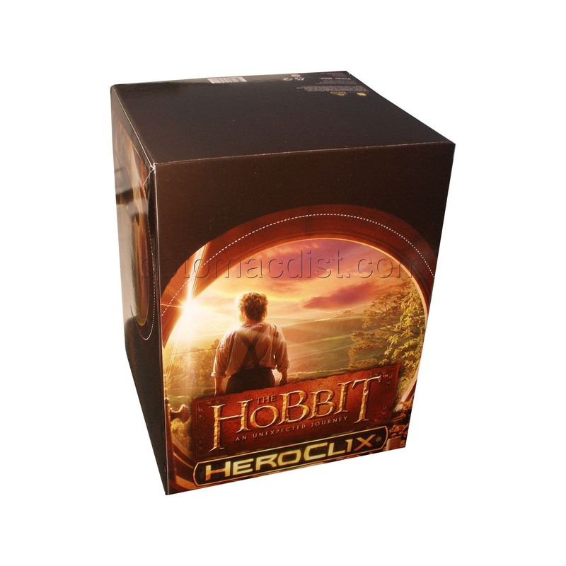 Wizkids - HeroClix - The Hobbit - Unexpected Journey - Box of 24 Foil Packs