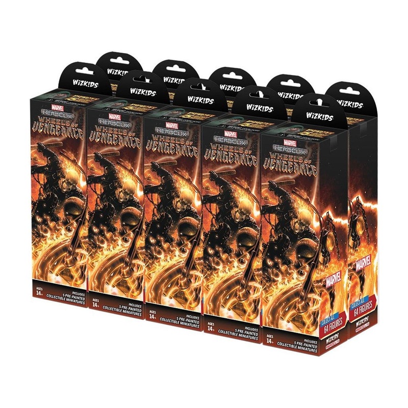 Wizkids - Marvel - HeroClix - Wheels of Vengeance - Booster Brick