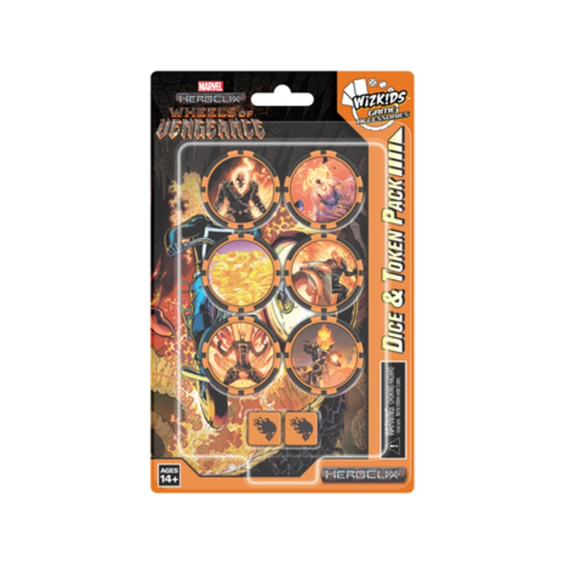 Wizkids - Marvel - HeroClix - Wheels of Vengeance - Dice and Token Pack