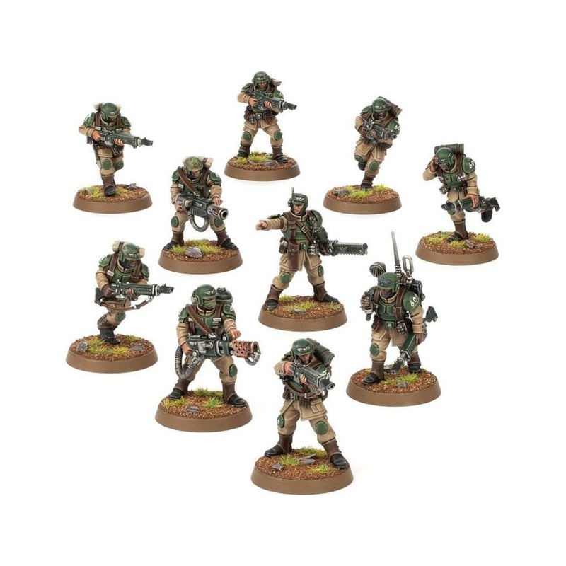 Games Workshop - Warhammer 40K - Astra Militarum - Cadian Shock Troops - 47-33