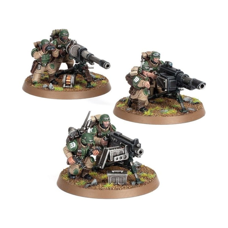 Games Workshop - Warhammer 40K - Astra Militarum - Heavy Weapons Squad - 47-19