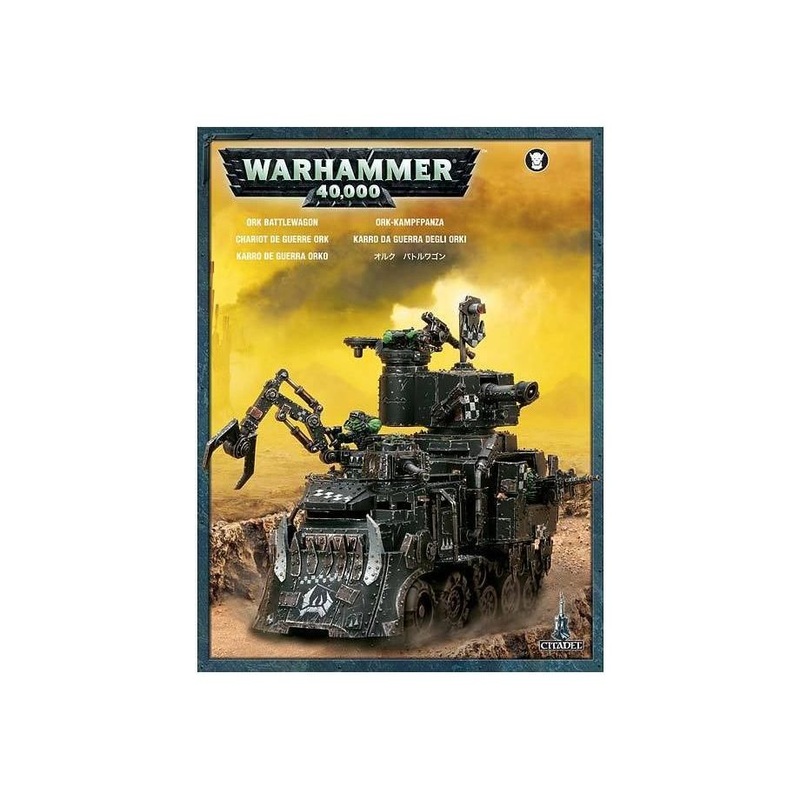 Games Workshop - Warhammer 40K - Orks - Battlewagon - 50-20 (2008 Production)