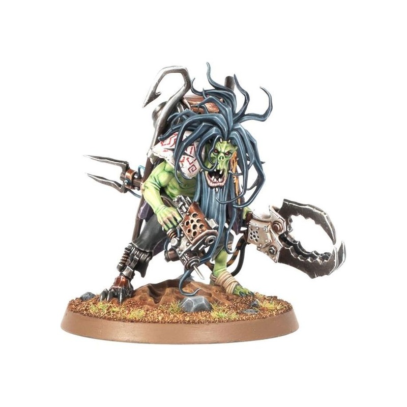 Games Workshop - Warhammer 40K - Orks - Zodgrod Wortsnagga - 50-50