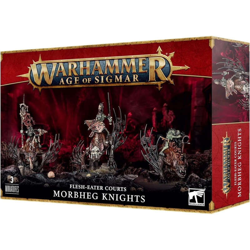 Games Workshop - Warhammer Age of Sigmar - Flesh-Eater Courts - Morbheg Knights - 91-77
