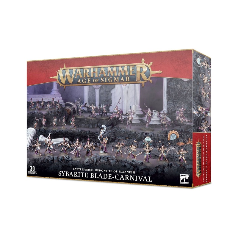 Games Workshop - Warhammer Age of Sigmar - Hedonites of Slaanesh - Sybarite Blade-Carnival - 83-91