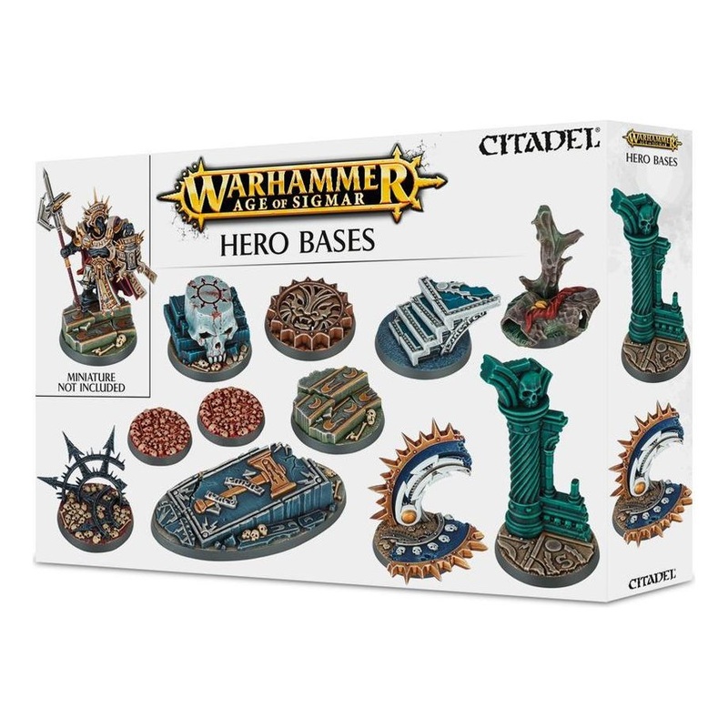 Games Workshop - Warhammer Age of Sigmar - Hero Bases Kit - 64-02